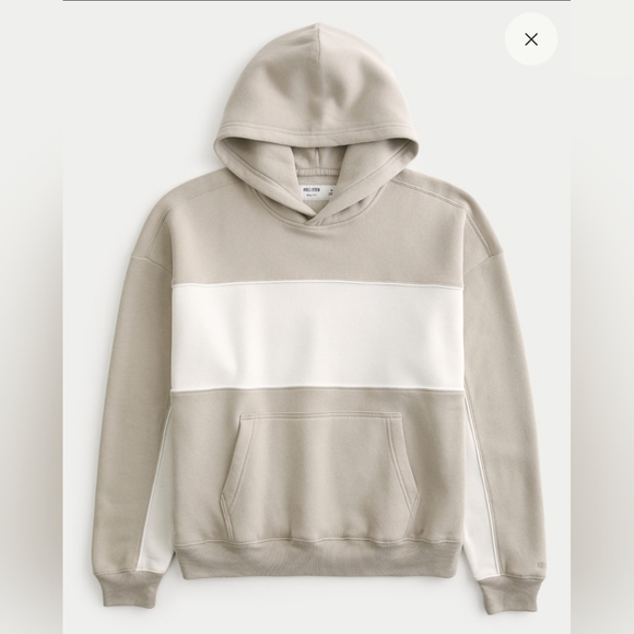 Hollister Other - Hollister Boxy Colorblock Hoodie- Size XL